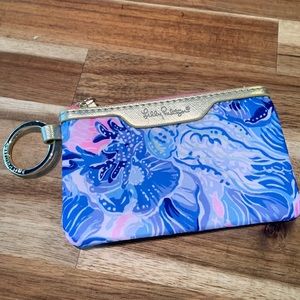 Lilly Pulitzer ID Keychain Wallet